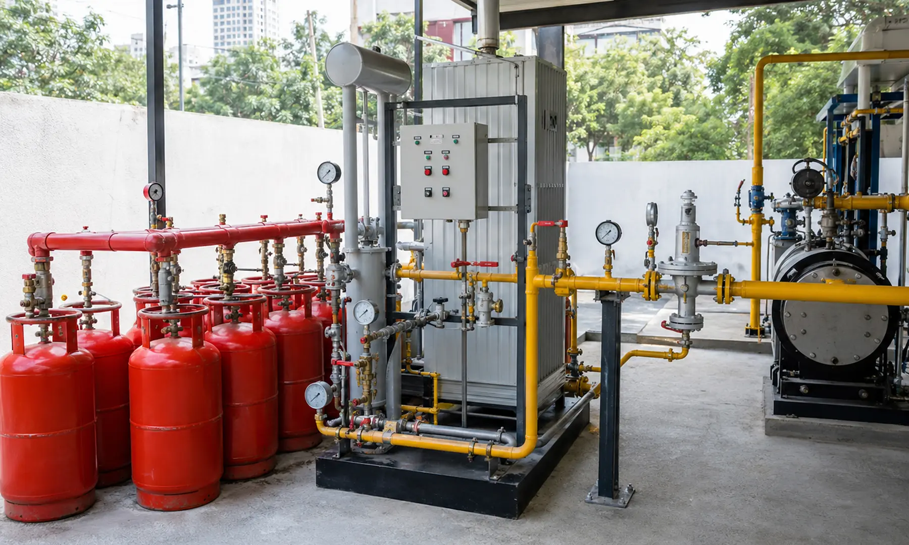 what is an LPG Gas Vaporizer System in Hyderbad